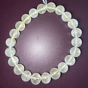 8mm Lemon Citrine Bracelet